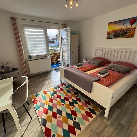 Lägenhet Elbo46 Mit Balkon, Waschmaschine & Smart Tv *