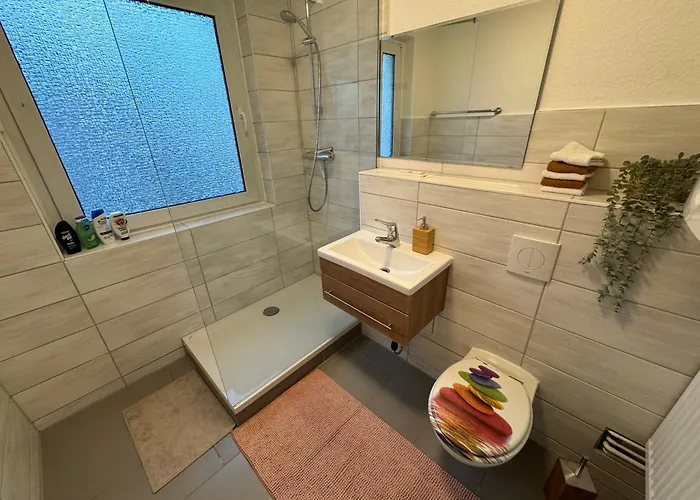 Elbo46 Mit Balkon, Waschmaschine & Smart Tv Goslar