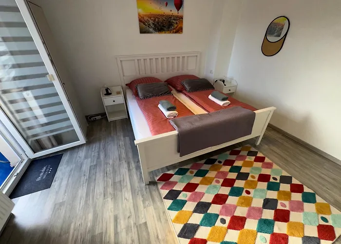 Elbo46 Mit Balkon, Waschmaschine & Smart Tv Lejlighed