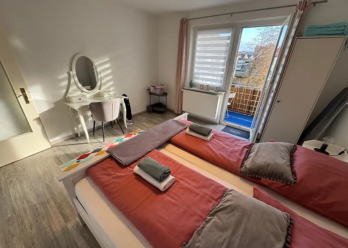 Elbo46 Mit Balkon, Waschmaschine & Smart Tv Lejlighed Goslar